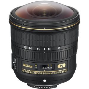 Nikon AF-S Fisheye 8-15mm f3.5-4.5E ED