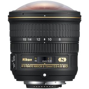 Nikon AF-S Fisheye 8-15mm f3.5-4.5E ED