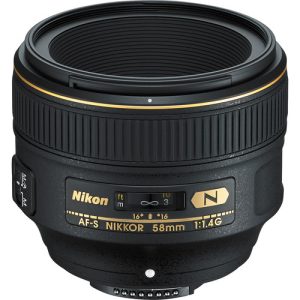 Nikon AF-S 58mm f1.4G Lens